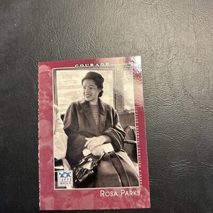 Jb10a Topps American Pie 2002 #89 Rosa Parks On Bus Courage