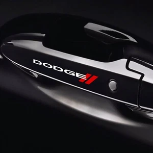 8 PZ Adesivi Replica Decals Maniglie Compatibili per Dodge Tuning Sticker 01 - Imagen 1 de 8