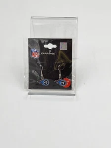 Tennessee Titans NFL Team Logo Silber Ohrhänger Schmuck - Bild 1 von 1