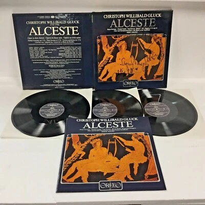ALCESTE AUTOGRAPHED BY JESSYE NORMAN, NIMSGERN, GAMBILL, WEIKL, ON COVER LH677 Foto 1 de 4