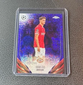 2023-24 Topps Chrome UEFA Guus Til Violet Speckle Refractor 251/299 - Picture 1 of 2