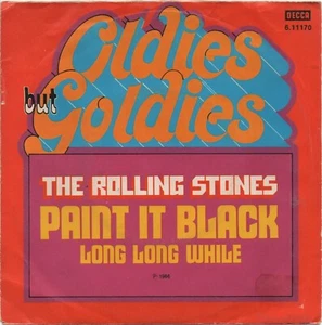 👅 ROLLING STONES paint it Black / long long while DECCA 6.11170 vinyl SINGLE 7“ - Bild 1 von 6