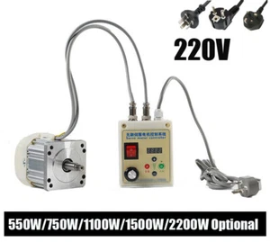 Controlador de motor servomotor 220V 550W-2200W controlador taladro máquina para trabajar la madera torno - Imagen 1 de 24
