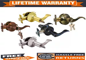 Constructor Prelude Entry Lever Lock Door Lock-Set with 3 Keys - 5 Colors - Picture 1 of 10