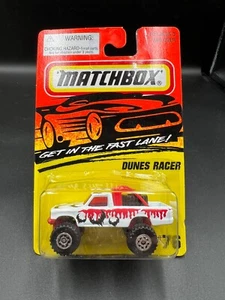 Matchbox Dunes Racer weiß #76 Thailand 1996 MIP tolle Karte! - Bild 1 von 3