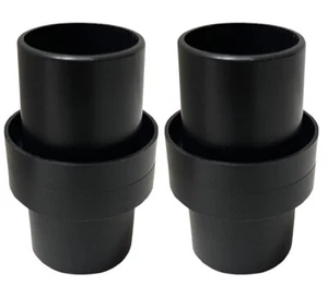 2 PC 1.5" Black Male Vacuum Hose Connector Replacement AXV092 for Pool Cleaner - Picture 1 of 3