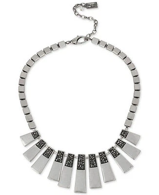 Colar frontal Kenneth Cole N.Y pavê geométrico bastão US$ 85 novo com etiquetas - Imagem 1 de 2