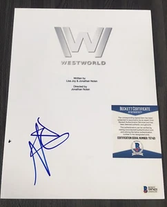 Luke Hemsworth signed Autogramm Westworld Script Cover 8,5x11 BECKETT BAS - Bild 1 von 1