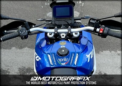 MOTOGRAFIX Aprilia Tuareg 660 2022 23 24 Cuscinetto Serbatoio Moto Protezione Vernice Gel