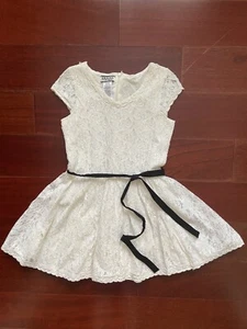 Guess girls white lace dress size S (7-8) - Picture 1 of 10