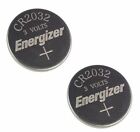 Energizer CR2032 3V Lithium Coin Battery 2032 New Fresh 2 Pcs USA Seller