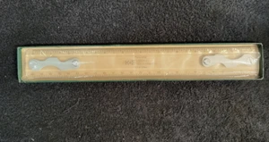 K & E Keuffel & Esser 1375T-23 Drafting Machine Scale Ruler & Box NOS Condition - Picture 1 of 4