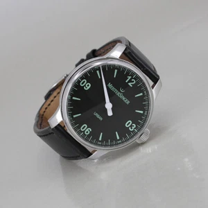 MEISTERSINGER Urban 1 Zeigeruhr Automatik Ø 40 mm Full Set Top Zustand - Bild 1 von 9