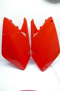 Seitenverkleidung Side Panels Acerbis rot Suzuki RM250 Bj 2001 Moto Cross AC91 - Bild 1 von 1