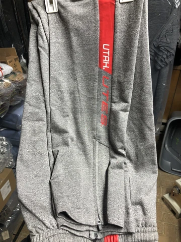 UTAH UTES  Rivalry Threads Joggers Gray Size LARGE 36/38 Cover