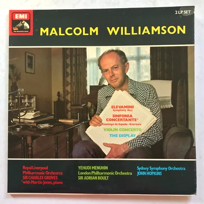Malcolm Williamson Elevamini Sinfonia Concertante Violin Concerto HMV SLS 5085 - Image 1 of 4