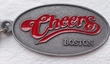 VINTAGE Old Metal Keyring Key American USA Tv Show Bar Cheers Boston 1997 