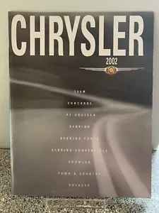 2002 Chrysler 300M, Concorde, PT Cruiser, Sebring, Prowler Sales Brochure - Picture 1 of 5