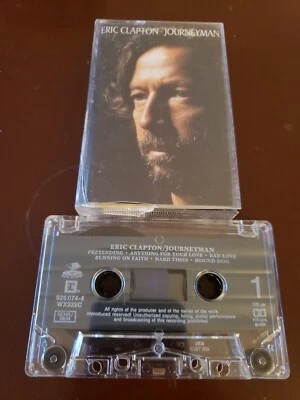 ERIC CLAPTON Journeyman CASSETTE Tape CANADA Columbia House - Image 1 of 2
