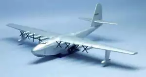 30" Wingspan Hughes HK1 Hercules Spruce Goose Aircraft Laser Cut Static Kit - Picture 1 of 1