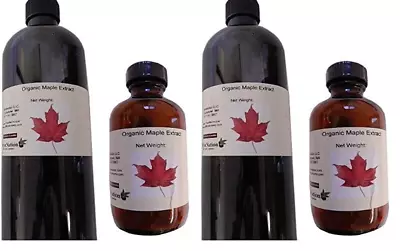 Maple Flavor Extract, PG Free, Non-Gmo, Gluten-Free, 4 Oz (Pack of 2) - Image 1 of 4