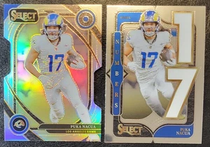 PUKA NACUA 2024 Select Club Level Silver Die-Cut Prizm #287 & NUMBERS INSERT #2 - Picture 1 of 3