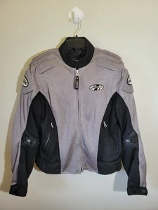Joe Rocket Ballistic Series Women's Jacket Size Medium Touring Motorcycle Gray - Picture 1 of 16