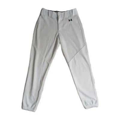 Pantalones de béisbol Under Armour utilitarios calce holgado blanco M Foto 1 de 4