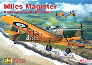 MODELLI RS 92236 MAQUETTE MILES MAGISTER 1/72 (4 decalcomania v. per GB, Port... - Foto 1 di 1
