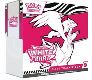 Pokemon TCG: Scarlet & Violet - WHITE FLARE Elite Trainer Box FACTORY SEALED ETB - Picture 1 of 1
