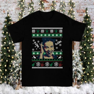 Bjork Uggly Weihnachten Grafik T-Shirt Geschenk für Familien volle Größe S-5XL - Bild 1 von 3