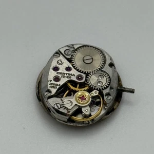 Certina 13-20 Watch Movement Ladies Swiss Vintage Parts Repair 13.1mm - Picture 1 of 4