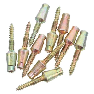 10 piezas tornillos autorroscantes bisagras para puertas de madera seguridad herrajes metálicos - Imagen 1 de 20