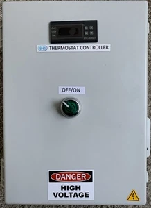 Walk In Cooler-freezer Temperature Box Controller Panel, in 230 v , Out 230 V - Picture 1 of 4