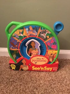Vintage 1995 Mattel Walt Disney’s Pocahontas See ‘N Say Toy Works - Bild 1 von 4