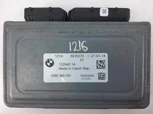 BMW 2014 l01 REX Range Extender 647cc Petrol Engine ECU DME MS100 1214 8635279 - Picture 1 of 7