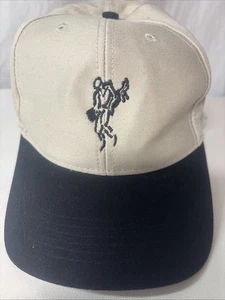 Ashworth Beige Golf Hat Adjustable Embroidered Cap Vintage - Picture 1 of 7