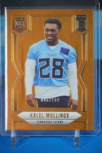 2025 Panini Donruss Elite - Rookies Kalel Mullings #146 ORANGE /199 (RC) - Bild 1 von 2
