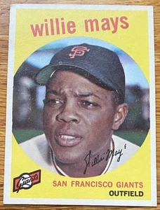 1959 Topps Baseball #50 Willie Mays EX San Francisco Giants HOF Nicely CENTERED - Picture 1 of 2