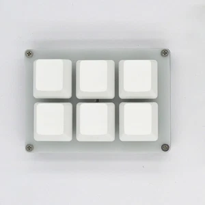 6 Keys HID Customize USB Programmable Mechanical Keyboard Macro Keypad Shortcut - Photo 1/7