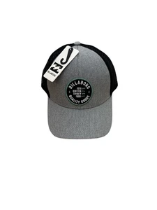 Billabong Walled Trucker Cap Grey with Black Snap Back £18 FREE DELIVERY - Picture 1 of 3