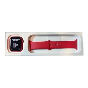 Apple Watch Series 9 45mm Aluminum Case with Sport Band - (PRODUCT)RED, M/L - Zdjęcie 1 z 4