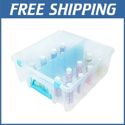 Super Satchel Double Deep Compartment Box - Art Organizer - Image 1 of 4