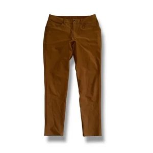 Pantalones Lululemon ABC Pana Calce Ajustado Talla 32x33 Fecha Marrón Preppy Viaje Informal - Imagen 1 de 7