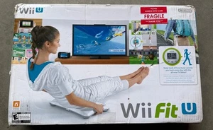 Wii Fit U Game with Wii Balance Board and Fit Meter Wii U, New In Box - Picture 1 of 3