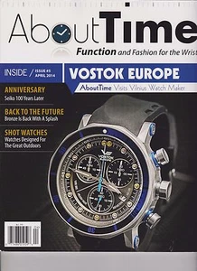 ABOUT TIME MAGAZINE #5 APRIL 2014, FUNCTION AND FASHION FOR THE WRIST. - Foto 1 di 2