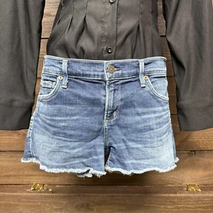 Citizens Of Humanity C of H Shorts Womens Size 26 Denim Low Rise 2.5" Inseam - Picture 1 of 22