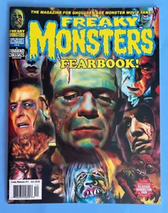 FREAKY MONSTERS #17 FEARBOOK Magazine Back Issue COLLECTOR'S COPY 2013 #1-7 - Picture 1 of 3