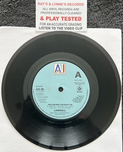 Lowrell – Mellow Mellow Right On 7'' Vinyl 1979 1st CLEANED/TESTED EX VIDEO CLIP - Picture 1 of 6