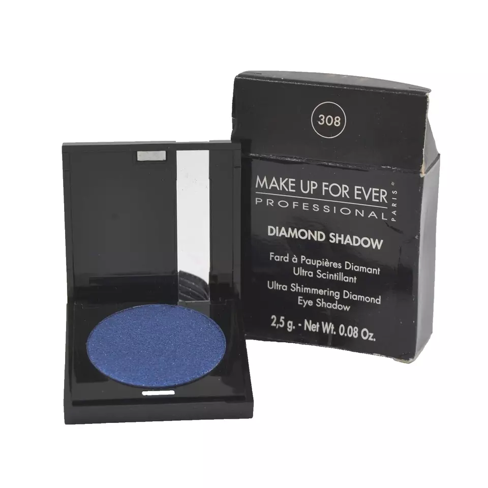 Make Up For Ever Diamond Shadow 308 Blue 0.08 oz Boxed - Image 1 of 1